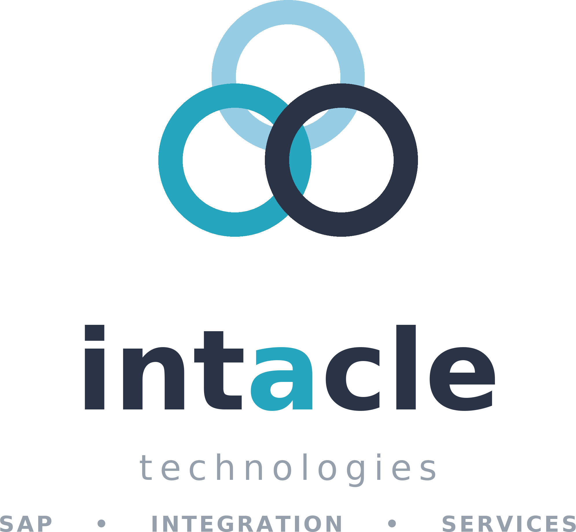 Intacle Technologies logo — three interlocking rings